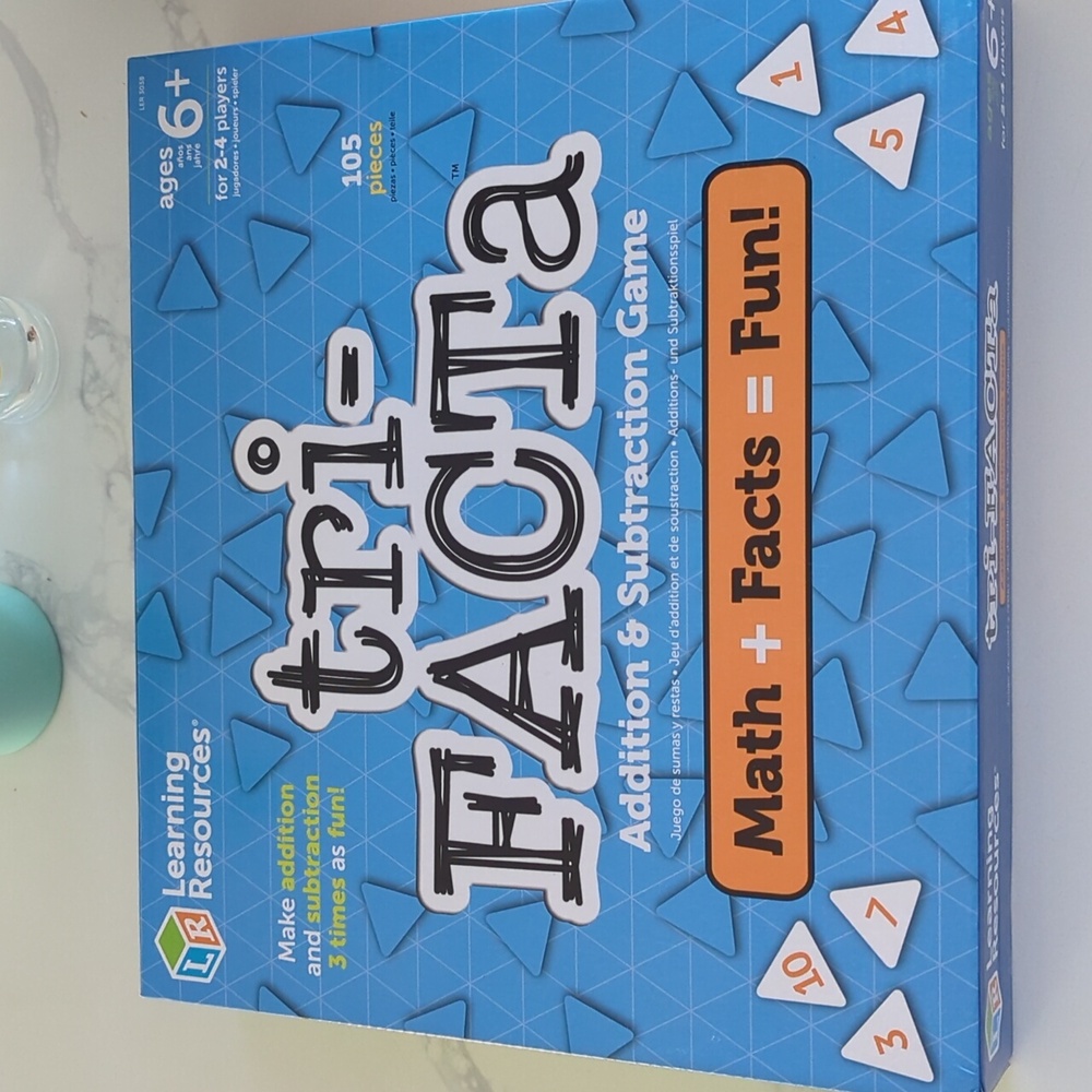 Learning Resources Math Tri-FACTa Game